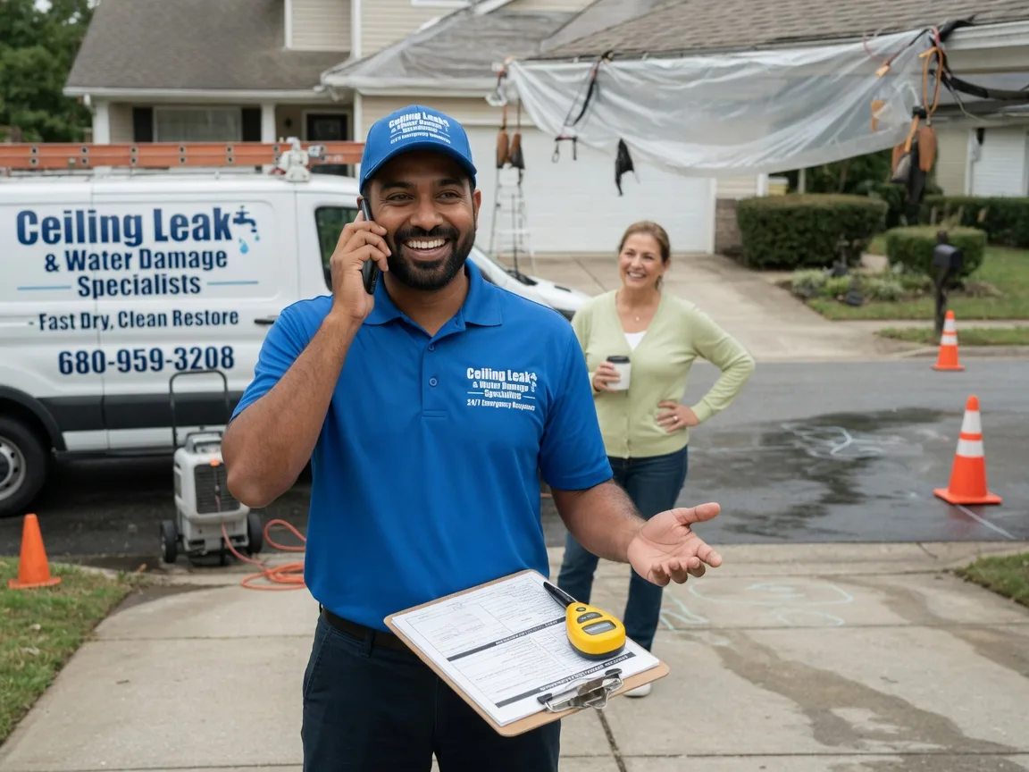 Ceiling Leak Cleanup Hooks, TX FAQs
